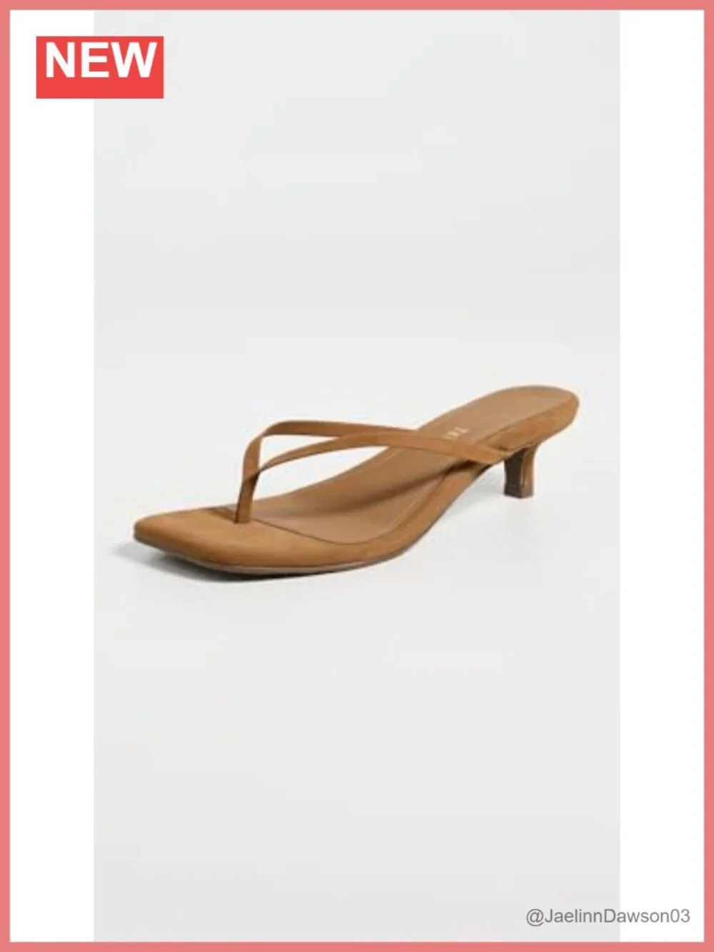 TKEES Women's Square Toe Julia Suede Sandals Kitten Heel Slingback Slip On